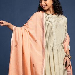 Taavi Handloom Woven Buti Dupatta-29