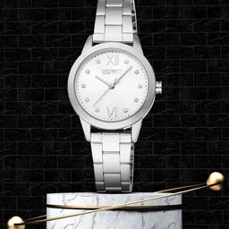 ESPRIT Women Embellished Dial & Stainless Steel Straps Analogue Watch ES1L434M0015-33