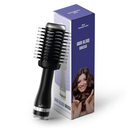 WINSTON Hair Blow Brush & Volumizer with Multiple Air Setting - Black-49