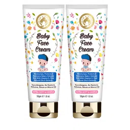 Mom & World Pack Of 2 Extra Soft & Gentle Baby Face Cream 100g-picture-16