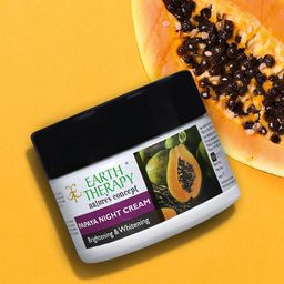 EARTH THERAPY Whitening & Brightening Papaya Night Cream 50 g-image-38