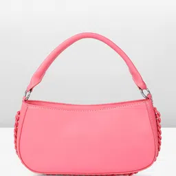 DressBerry Geometric Self Design Structured Handheld Bag image 5