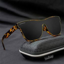 Eyewearlabs Shield Lens with Polarised and UV Protected Sunglasses SC3EL1132-image-99