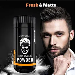 MANCODE Men Hair Styling Mattifying Volumizing Powder - 20 gm image 2