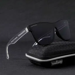 Eyewearlabs Shield Lens with Polarised and UV Protected Sunglasses SC3EL1118-2