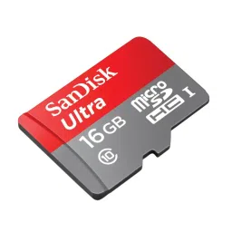 SanDisk Micro SD/SDHC 16GB Class 10 Memory Card with Adapter (Upto 98MB/s Speed)-0