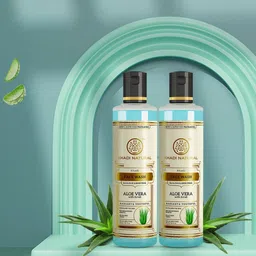Khadi Natural Set Of 2 Aloe Vera With Scrub Face Wash - 210ml Each-32