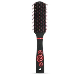 Agaro 33200 Royal Flat Hair Brush for Detangling & Straightening - Black & Red-image-61