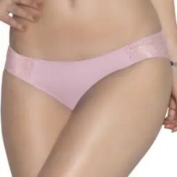 Low-Rise Bikini Briefs with Lace Panels-15