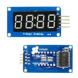 TM1637 4 Bits Digital Tube LED Display Module With Clock Display for Arduino image 2
