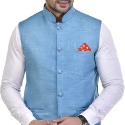 Self Design Men Waistcoat-39