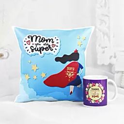 Super Mom Cushion And Mug Combo-image-49