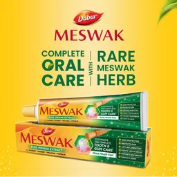 Dabur Set of 3 Meswak Complete Oral Care Toothpaste - 200g each image 3