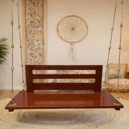 jairi traders m-70 Teak Wood Swing In Natural Teak Finish-picture-25