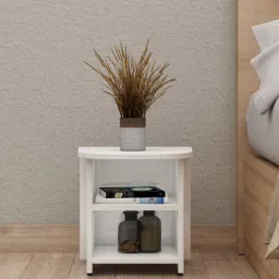 crystal furnitech Alen Bedside Table in Frosty White Colour-picture-41
