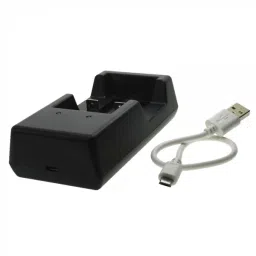 Tomo V6-2 Dual Usb 2 Slots Battery Intelligent Charger For AA / AAA / 18650 / 17650 / 16340 / 14500 / 10500 Batteries Black-26