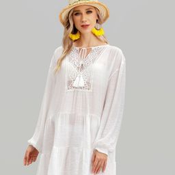 JC Collection A-line Swimwear Cover-Up Dress-image-87