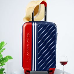 Nasher Miles Vegas Red Hard-Sided Cabin Trolley Bag-41