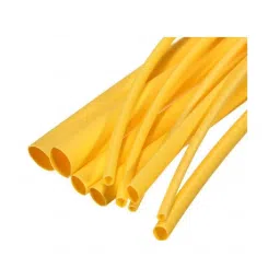 Heat Shrink Sleeve 4mm Yellow 2meter Industrial Grade WOER (HST)-image-12