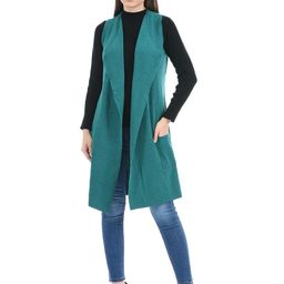 PORTOBELLO Women Sleeveless Longline Shrug-38