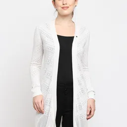 Being Human Self Design Open Front Longline Shrug-55