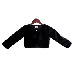 KidsDew Girls Open Front Crop Shrug-image-64
