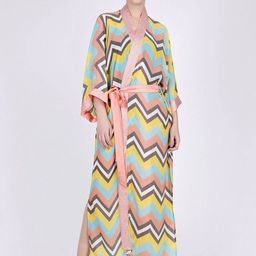 First Resort by Ramola Bachchan Women Printed Longline Tie-Up Shrug-23