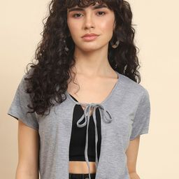 Trend Arrest Cotton Crop Tie-Up Shrug-12