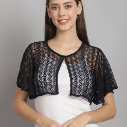 Rute Cotton Crop Button Shrug-11