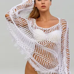 JC Collection Self Design Cover Up Dress-image-97