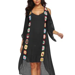 JC Collection Self Design Cover Up Dress-image-56