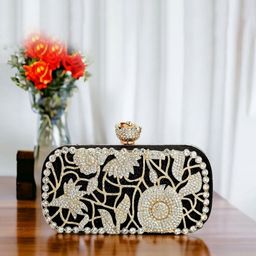Toobacraft Embellished Box Clutch-image-13