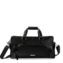 Smith & Blake Black Solid Duffel Bag-image-17