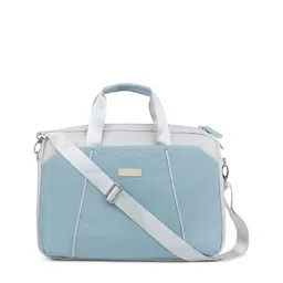 PROBUS Unisex Blue & Grey Laptop Bag-image-87