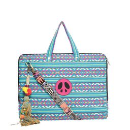 The House of Tara Unisex Textured Laptop Bag-99