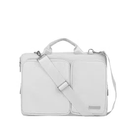 PROBUS Unisex Silver-Toned & Silver-Toned Laptop Bag-picture-9