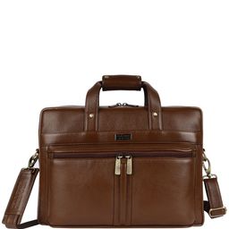 HAMMONDS FLYCATCHER Men Textured Leather Laptop Bag Up to 16 inch-21