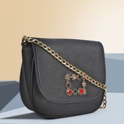 Carlton London Embellished PU Sling Bag-image-46