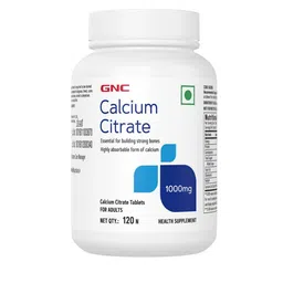 GNC Calcium Citrate Tablets 1000mg - 120 N-3
