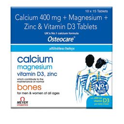 Osteocare Calcium Vitamin D3 Tablets with To Prevent Calcium Deficiency - 150 Tablets-image-62