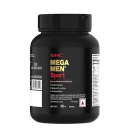 GNC Mega Men Sport Antioxidant Rich Tablets - 60 Tablets-98