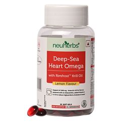 Neuherbs Deep-Sea Heart Omega 3 Krill Oil 1000mg - 30 Softgel-56