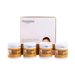 Nandini Herbal 24 Carat Gold Facial Kit 210 g-17