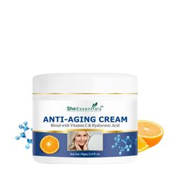 She Essentials Anti-Ageing Cream With Vitamin C - 50g-2