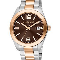 Roberto Cavalli Men Dial & Stainless Steel Bracelet Style Straps Analogue Automatic Watch RC5G051M0085-image-21