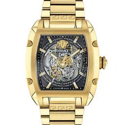 Versace Dominus Men Skeleton Dial & Stainless Steel Straps Analogue Watch VE9J00124-picture-15