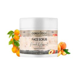 COROnation Herbal Peach and Apricot Face Scrub - 100gm-16