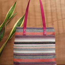 Sangria Textured Handheld Bag-40
