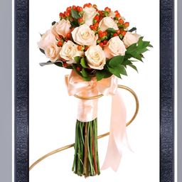 PnF White & Green Paper Floral and Botanical Wall Painting-image-85