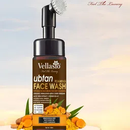 Vellasio Natural Turmeric &Saffron Ubtan Face Wash-150ml-15